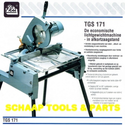 Tafel-/afkortzaagmachine's TGS171